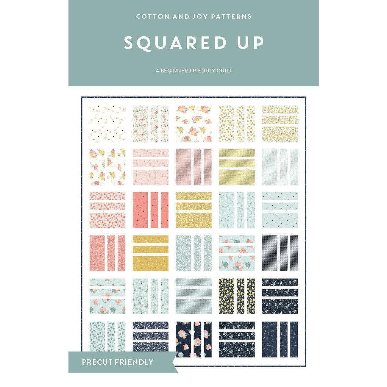 Squared Up Quilt Pattern-Cotton and Joy-My Favorite Quilt Store