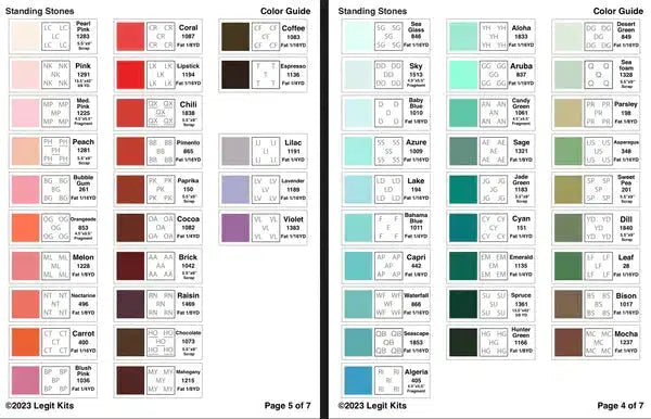 Standing Stones Pattern-Legit Kits-My Favorite Quilt Store