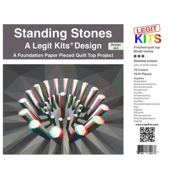 Standing Stones Pattern-Legit Kits-My Favorite Quilt Store