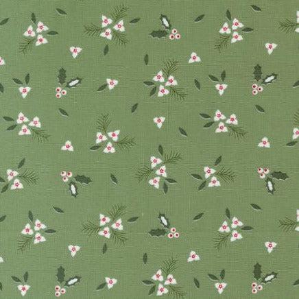 Starberry Green Pine Springs Ditsy Blender Fabric