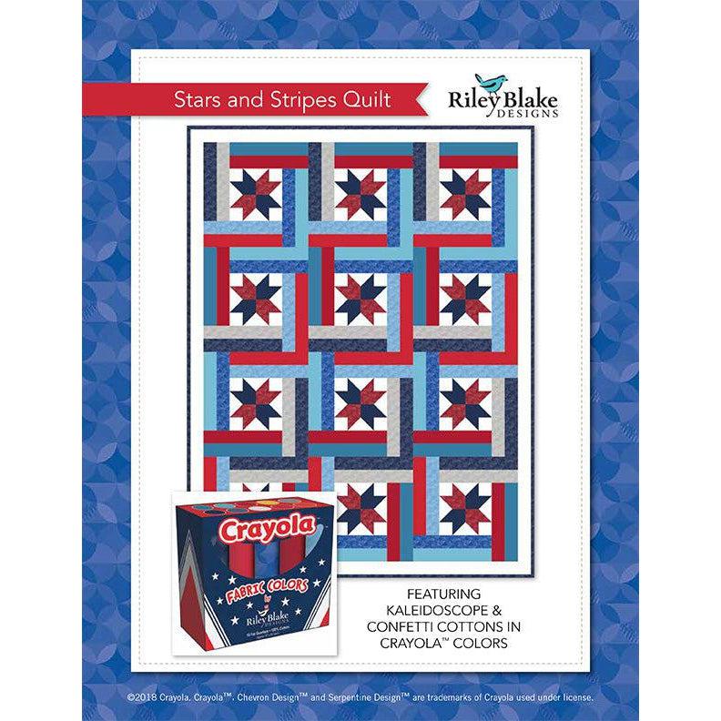 Stars and Stripes Quilt Pattern - Free Digital Download