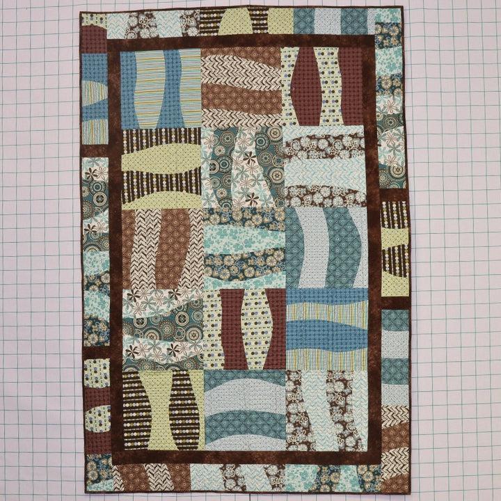 Sticks and Stones Quilt- Fully Finished Quilt-My Favorite Quilt Store-My Favorite Quilt Store