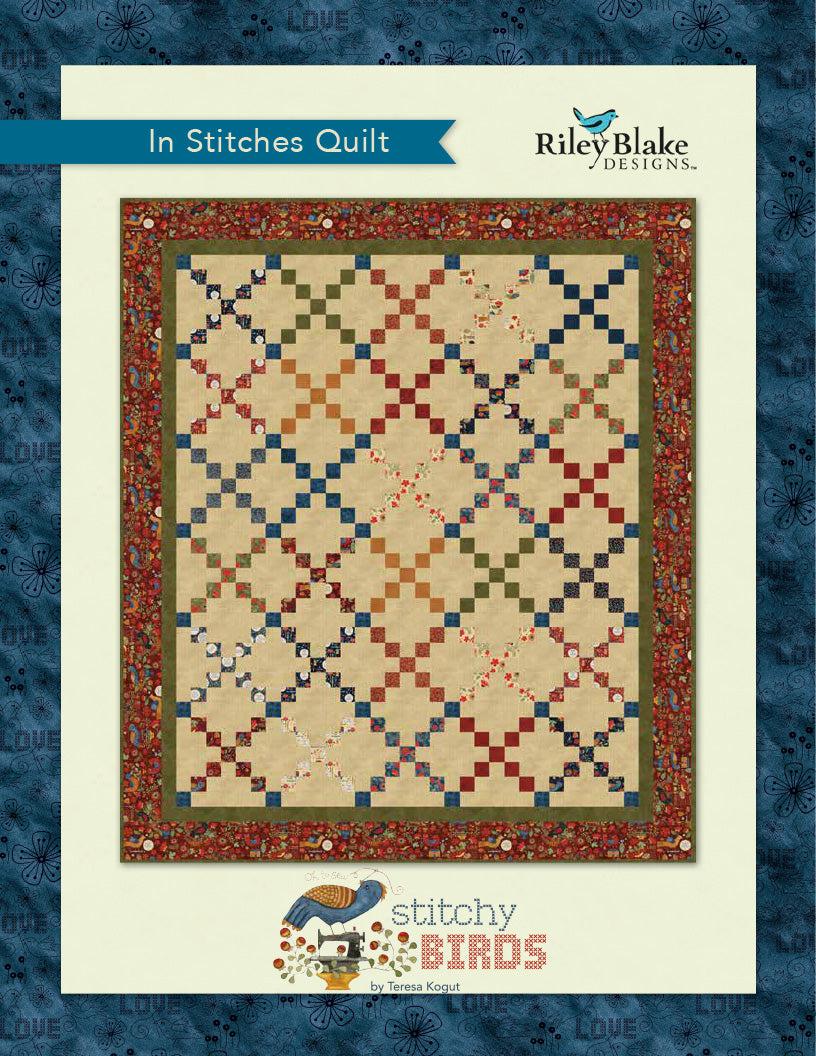 Stitchy Brids In Stitches Quit Pattern - Free Digital Download-Riley Blake Fabrics-My Favorite Quilt Store