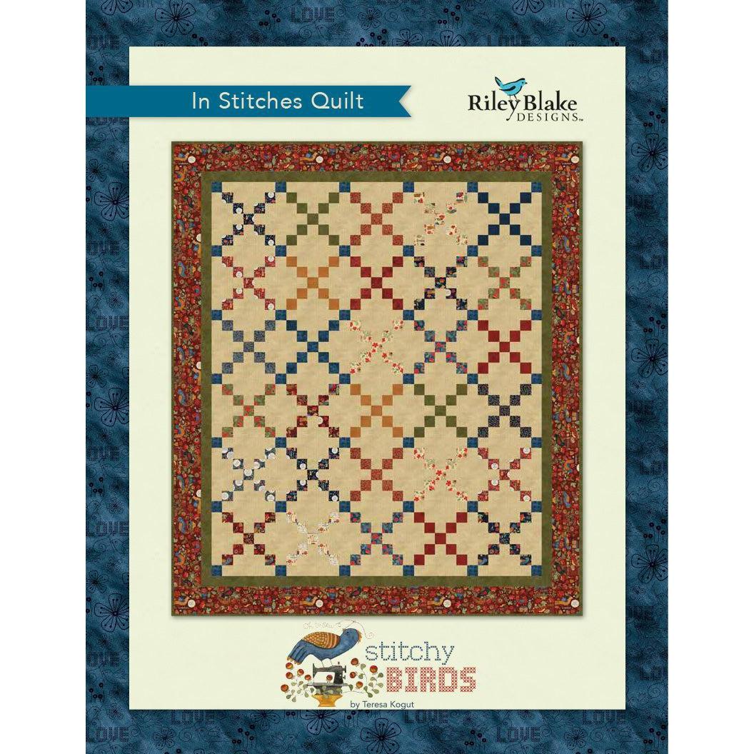 Stitchy Brids In Stitches Quit Pattern - Free Digital Download-Riley Blake Fabrics-My Favorite Quilt Store