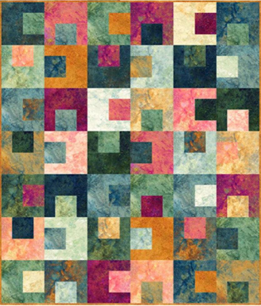 Stonehenge Gradations Gemstone Gummies Quilt Kit-Northcott Fabrics-My Favorite Quilt Store