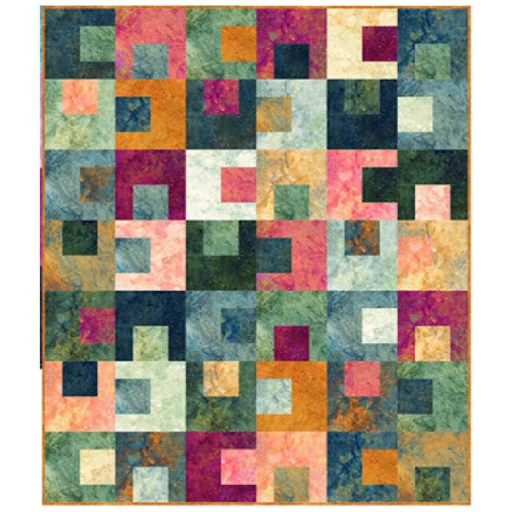 Stonehenge Gradations Gemstone Gummies Quilt Kit-Northcott Fabrics-My Favorite Quilt Store