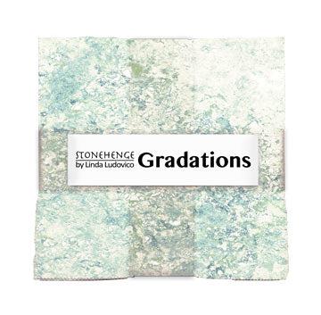 Stonehenge Gradations Mineral Gemstone 10" Layer Cake-Northcott Fabrics-My Favorite Quilt Store