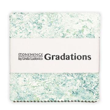 Stonehenge Gradations Mineral Gemstone 5" Charm Pack-Northcott Fabrics-My Favorite Quilt Store