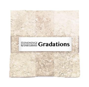 Stonehenge Gradations Mineral  Neutrals 10" Layer Cake