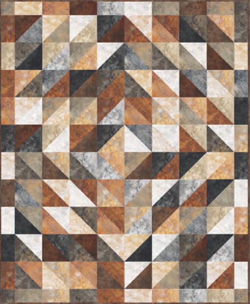 Stonehenge Gradations Mineral Neutrals Drayton Hall Quilt Kit-Northcott Fabrics-My Favorite Quilt Store