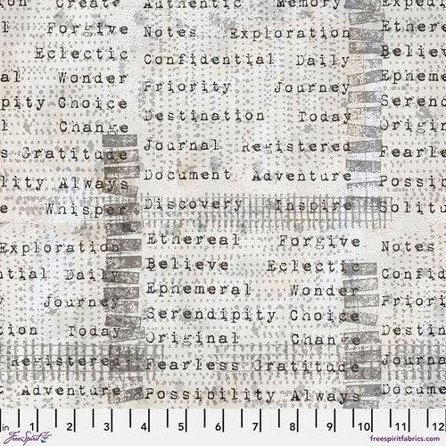 Storyboard Text Message Paper Fabric-Free Spirit Fabrics-My Favorite Quilt Store