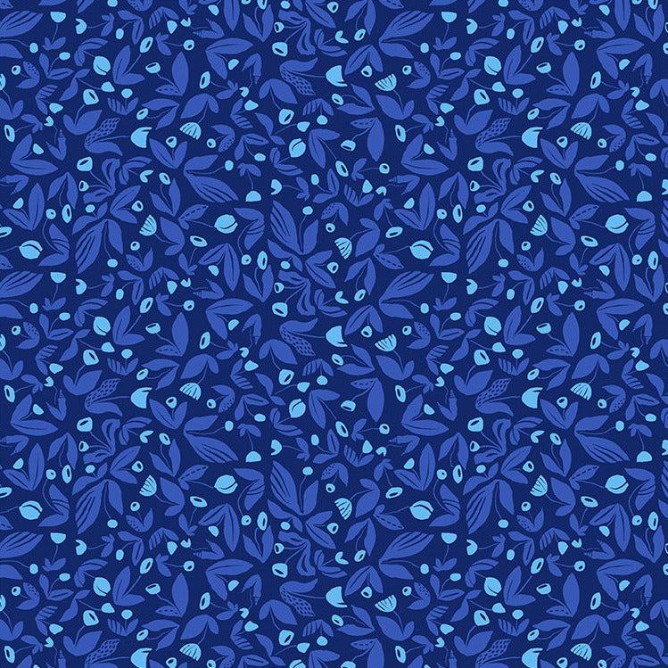 Summersault Cobalt Barefoot Fabric