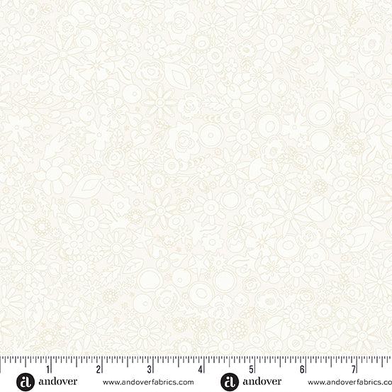 Sun Print 2024 Daisy Woodland Fabric-Andover-My Favorite Quilt Store