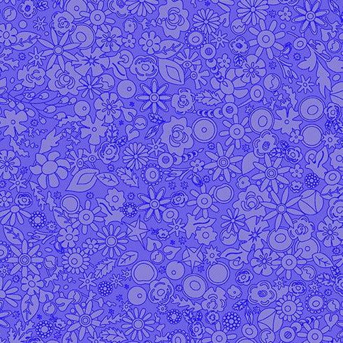 Sun Print 2024 Iris Woodland Fabric