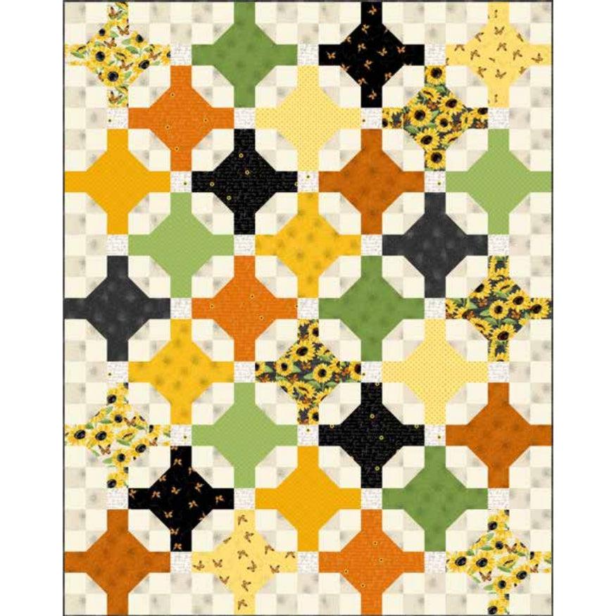 Sunflower Meadow Summer Picnic Projects - Free Digital Download-Andover-My Favorite Quilt Store