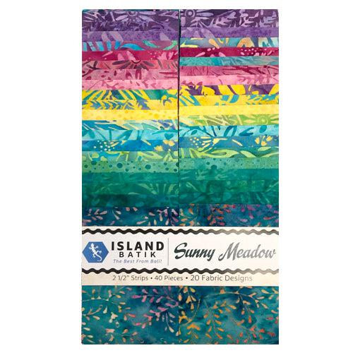 Sunny Meadow Batik 2½" Strip Set