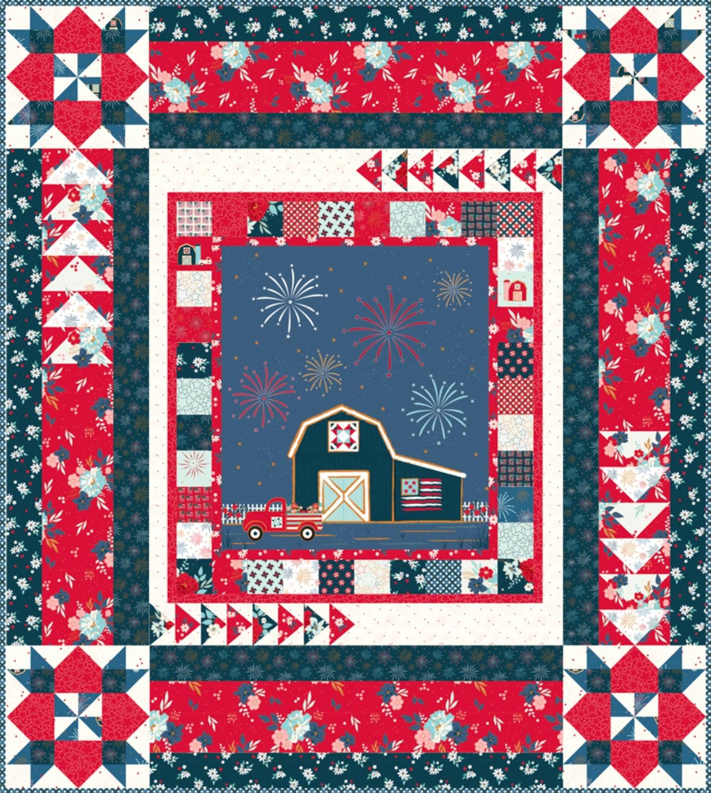 Sweet Freedom Quilt Pattern - Free Digital Download-Riley Blake Fabrics-My Favorite Quilt Store