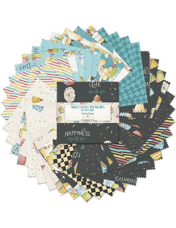 Sweet Little Pleasures 5" Charm Pack-Wilmington Prints-My Favorite Quilt Store