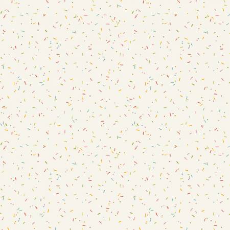 Sweet Little Pleasures Cream Sprinkles Fabric-Wilmington Prints-My Favorite Quilt Store