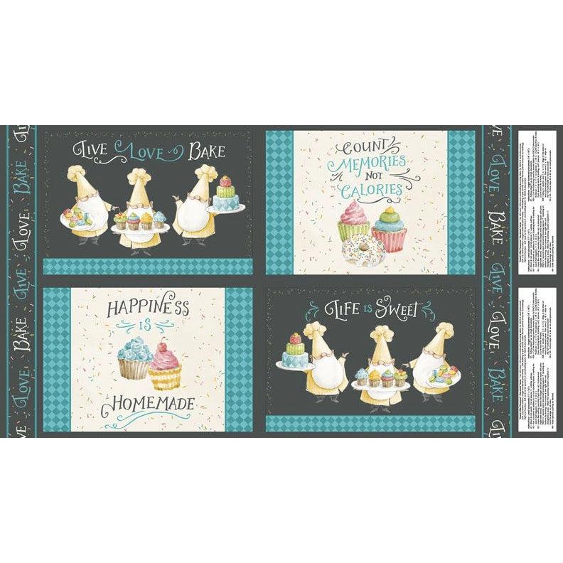 Sweet Little Pleasures Multi Placemat Panel 24"-Wilmington Prints-My Favorite Quilt Store