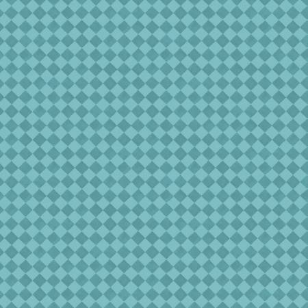 Sweet Little Pleasures Teal Diamond Check Fabric