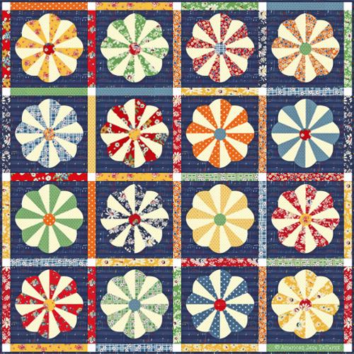 Sweet Melodies Quilt Kit-Moda Fabrics-My Favorite Quilt Store