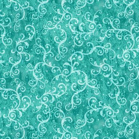 Swirly Luna Fabric