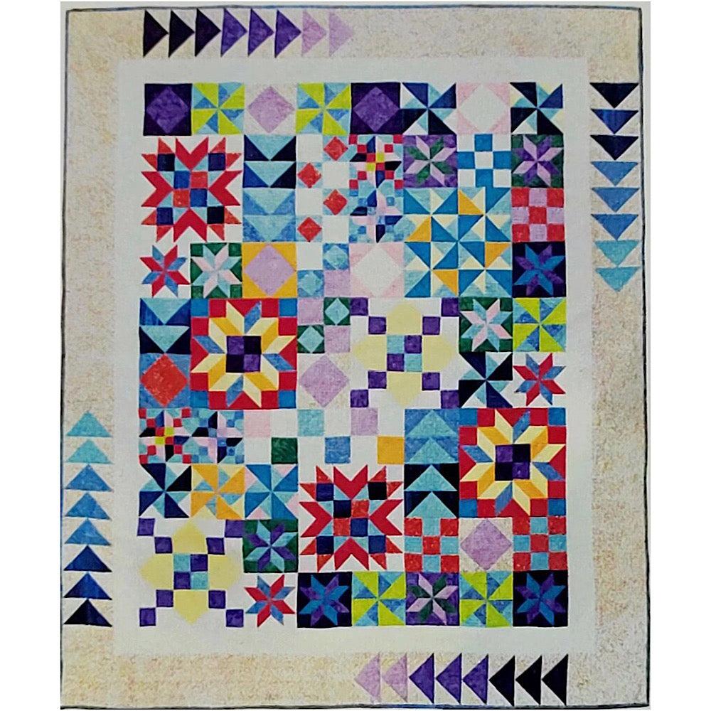 Symphony Bom Bright Quilt Kit-Northcott Fabrics-My Favorite Quilt Store