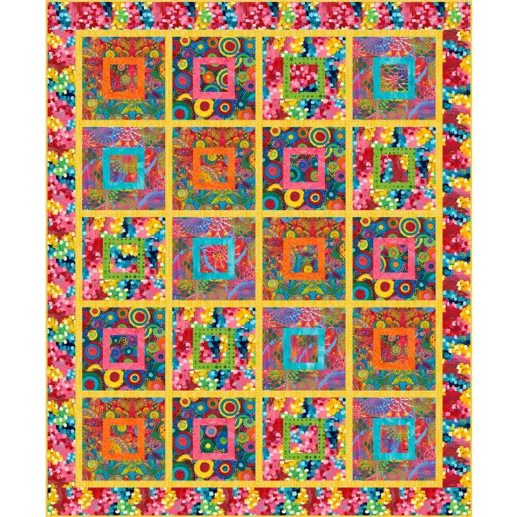 Symphony of Squares Quilt - Free Digital Download