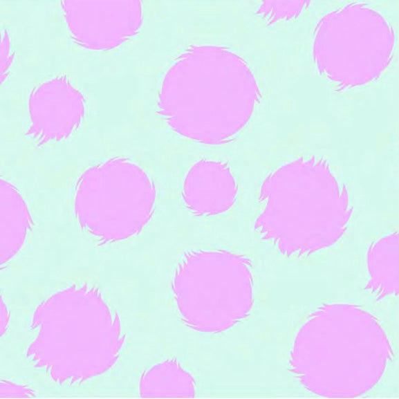 - Tabby Pink Fur Vu by Fabrics Deja Minky Spirit Technomint Quilt Fabric | Ball Tula Free Store My Road Favorite
