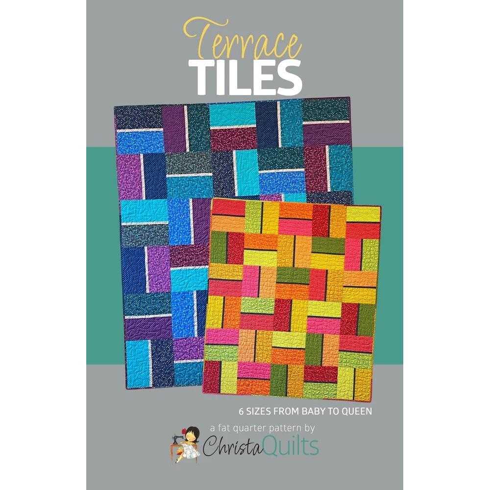 Terrace Tiles Quilt Pattern-Christa Quilts-My Favorite Quilt Store