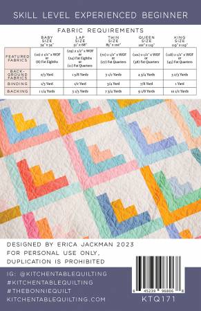 The Bonnie Quilt Pattern-Kitchen Table Quilting-My Favorite Quilt Store