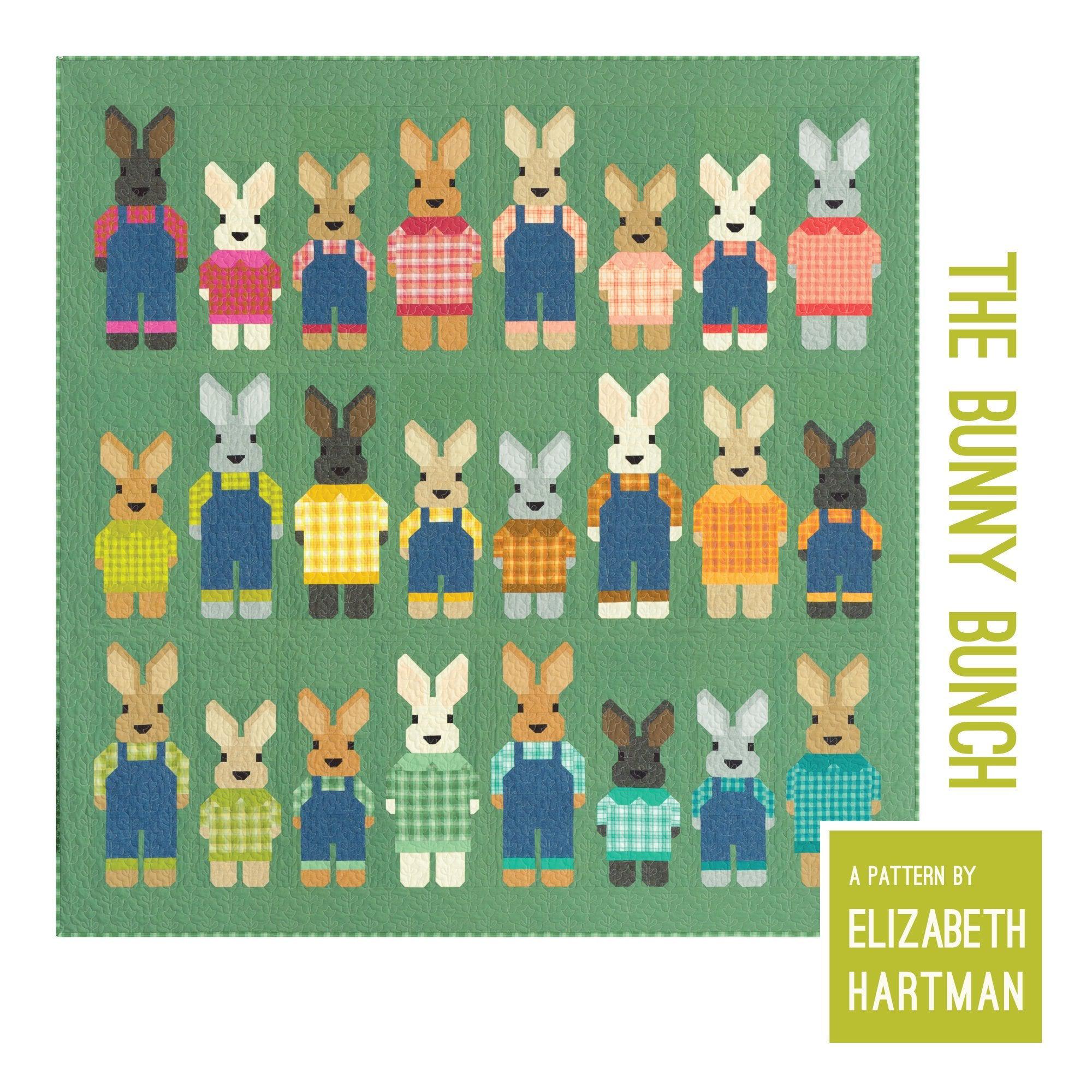 The Bunny Bunch Quilt Kit-Robert Kaufman-My Favorite Quilt Store