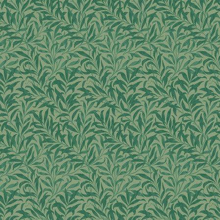 The Cotswold Holiday Collection Green Willow Boughs Fabric-Free Spirit Fabrics-My Favorite Quilt Store
