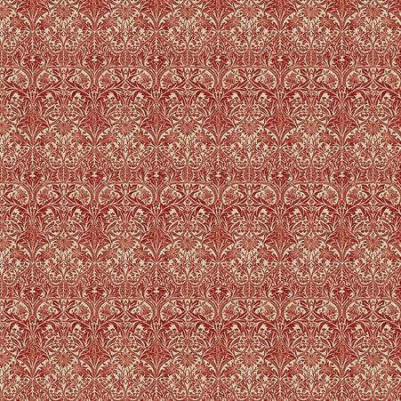 The Cotswold Holiday Collection Red Mini Bluebell Fabric