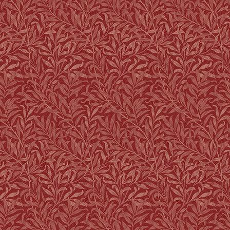 The Cotswold Holiday Collection Red Willow Boughs Fabric