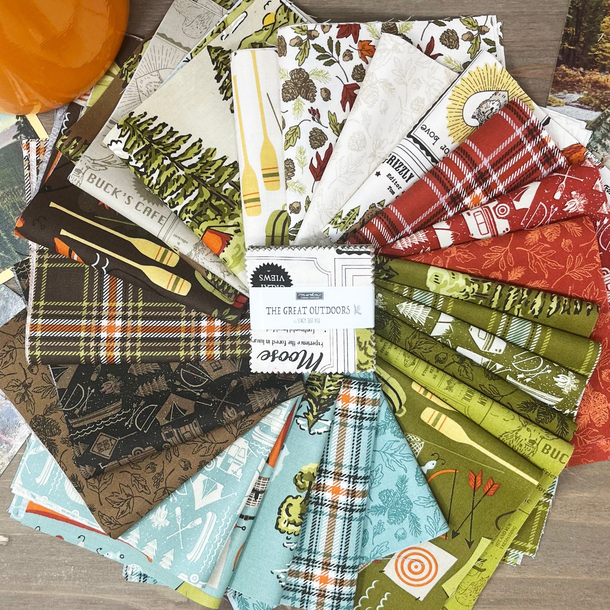 The Great Outdoors 5" Charm Pack-Moda Fabrics-My Favorite Quilt Store