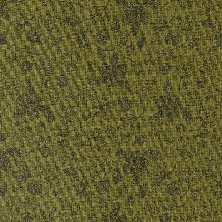 The Great Outdoors Forest Foliage Fabric-Moda Fabrics-My Favorite Quilt Store
