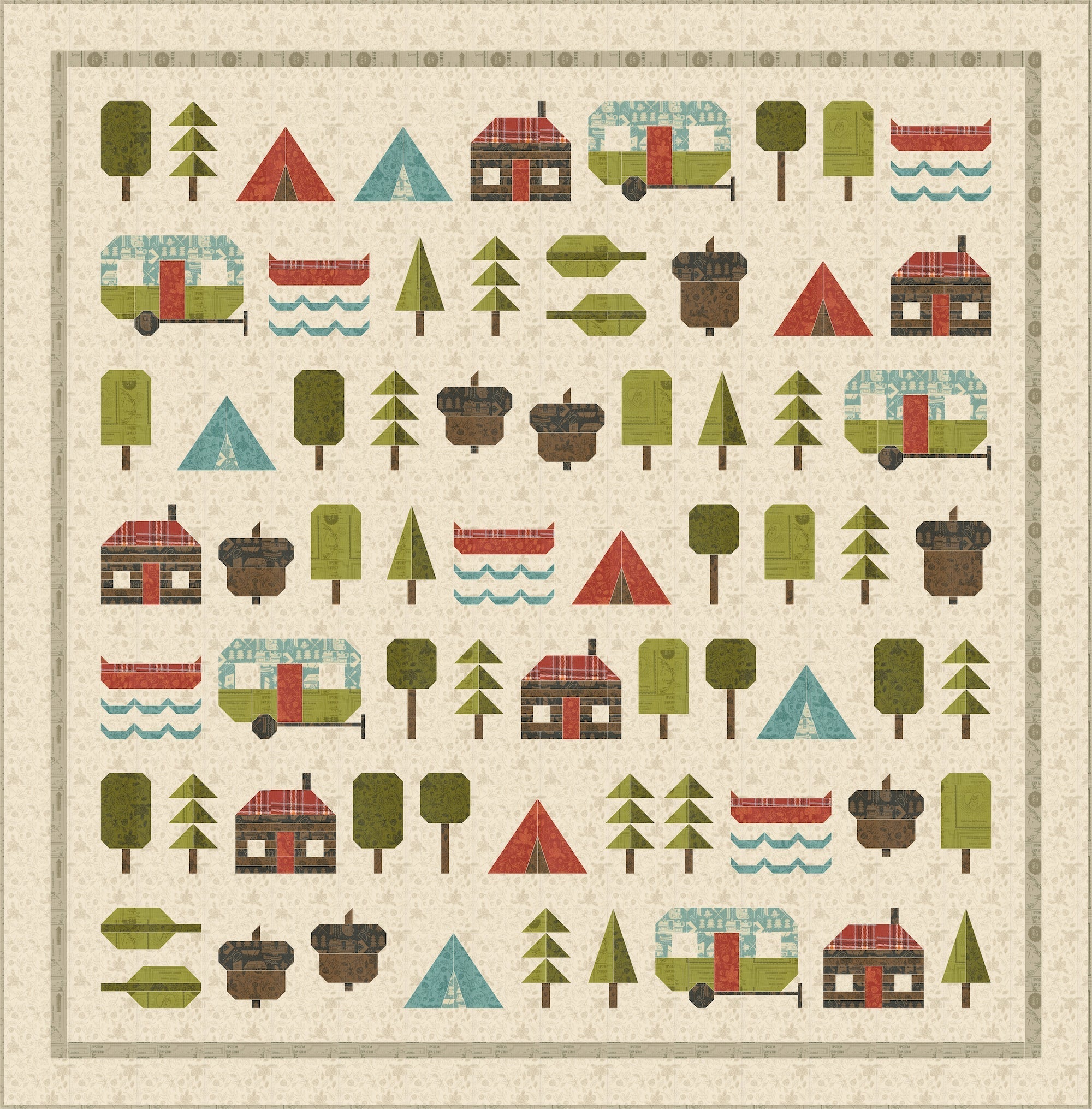 The Great Outdoors Quilt Kit-Moda Fabrics-My Favorite Quilt Store