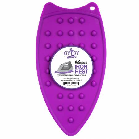 The Gypsy Quilter Silicone Iron Rest Purple-The Gypsy Quilter-My Favorite Quilt Store