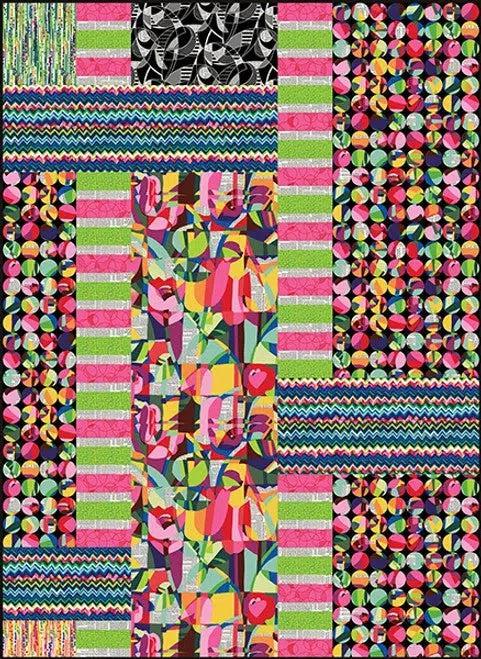 The Language of Color Patchwork Quilt Pattern - Free Digital Download-Studio e Fabrics-My Favorite Quilt Store