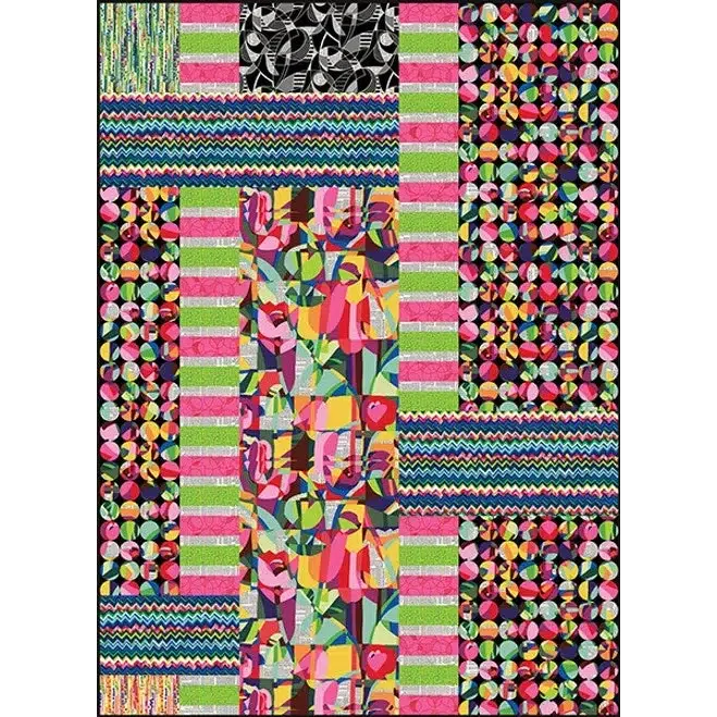 The Language of Color Patchwork Quilt Pattern - Free Digital Download-Studio e Fabrics-My Favorite Quilt Store