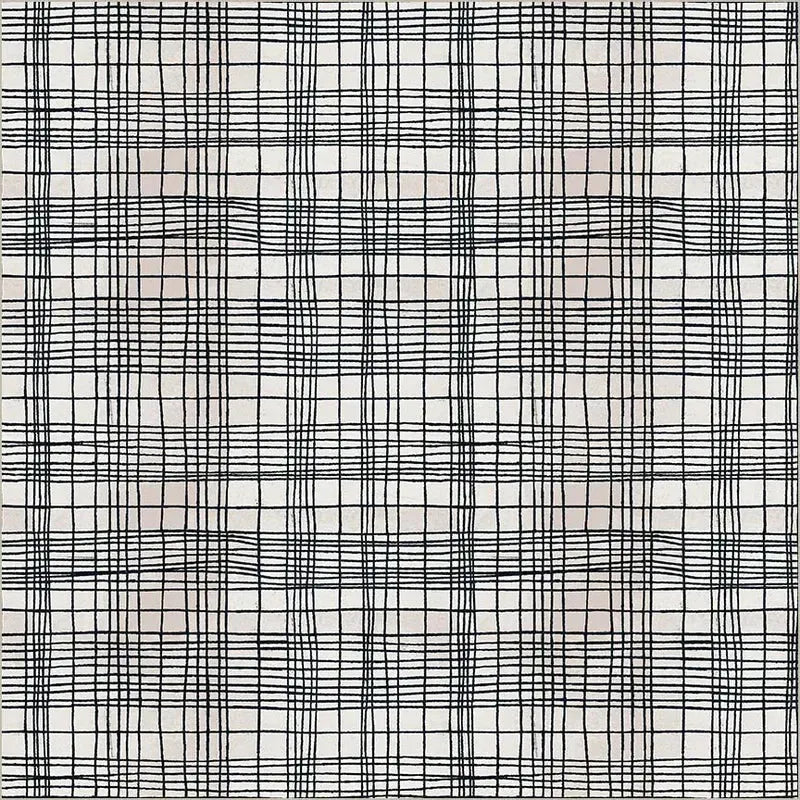 The Plaid One Cosmic Web String Theory Plaid Fabric