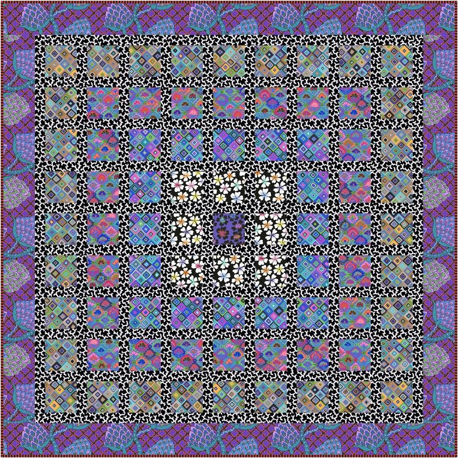 The Sashed Trip Quilt Pattern - Digital Download-Free Spirit Fabrics-My Favorite Quilt Store