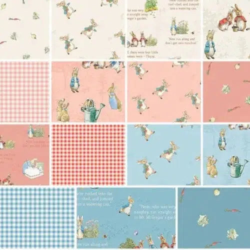 The Tale of Peter Rabbit 10" 42 Pc. Layer Cake-Riley Blake Fabrics-My Favorite Quilt Store