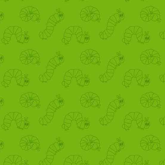 The Very Hungry Caterpillar: 50th Anniversary Green Caterpillar Fabric