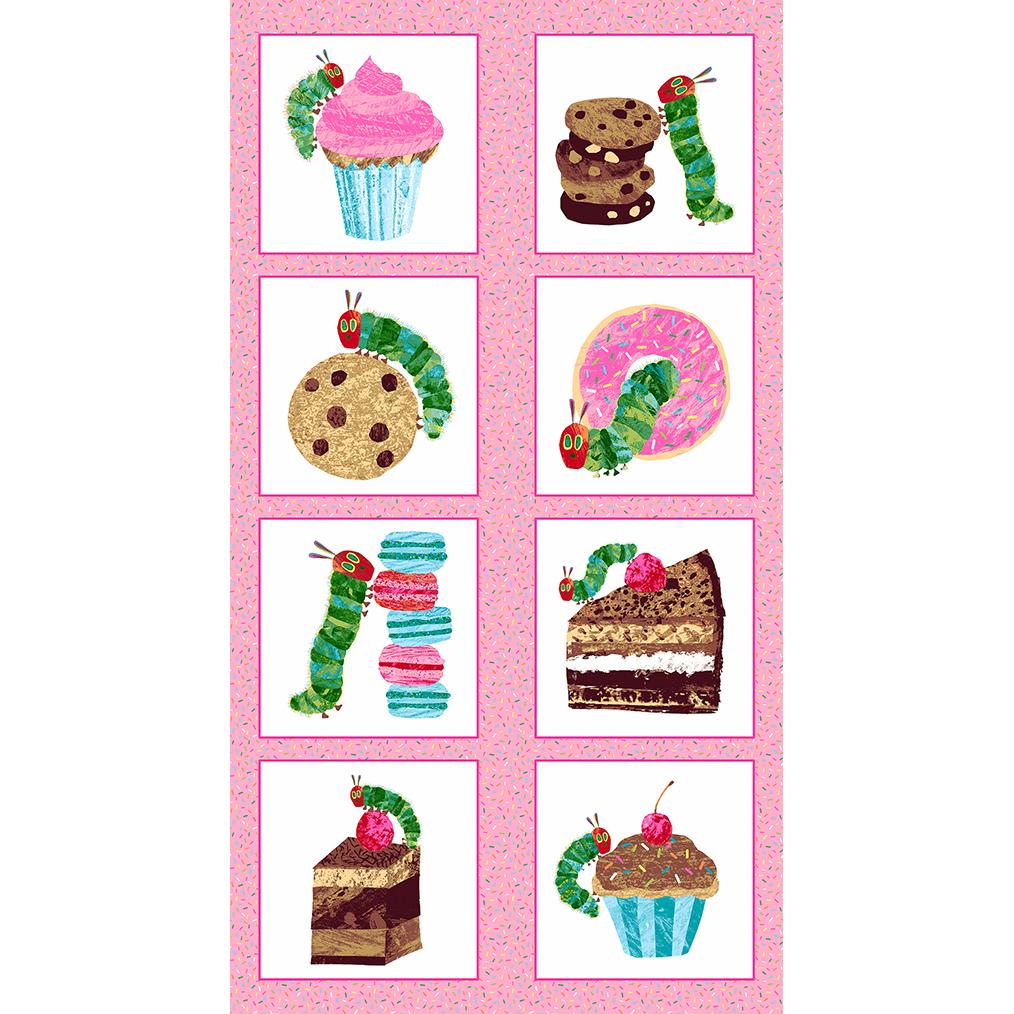 The Very Hungry Caterpillar Pink Bake Shop Panel