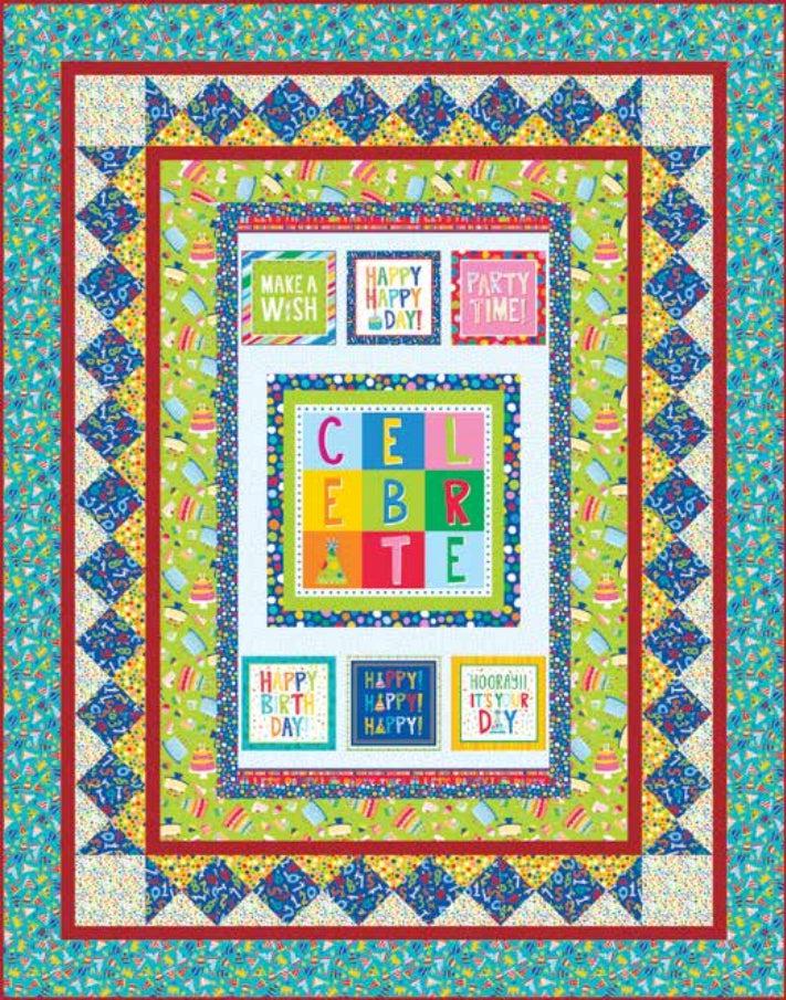 This Calls for Cake Quilt Pattern 1 - Free Digital Download-Henry Glass Fabrics-My Favorite Quilt Store
