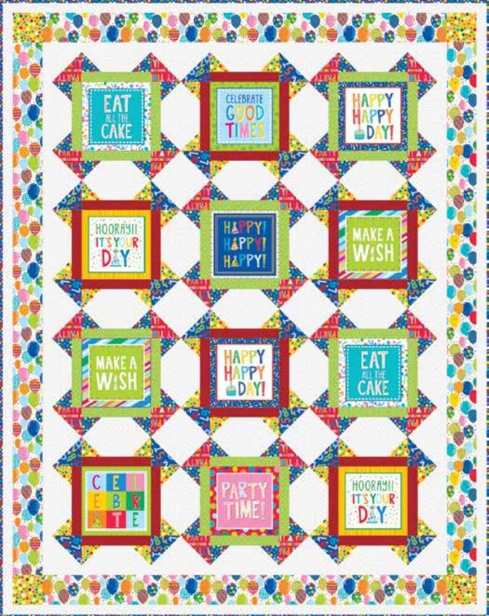This Calls for Cake Quilt Pattern 2 - Free Digital Download-Henry Glass Fabrics-My Favorite Quilt Store