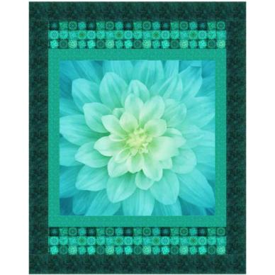 Tiled Flowers Quilt Pattern-Castilleja Cotton-My Favorite Quilt Store